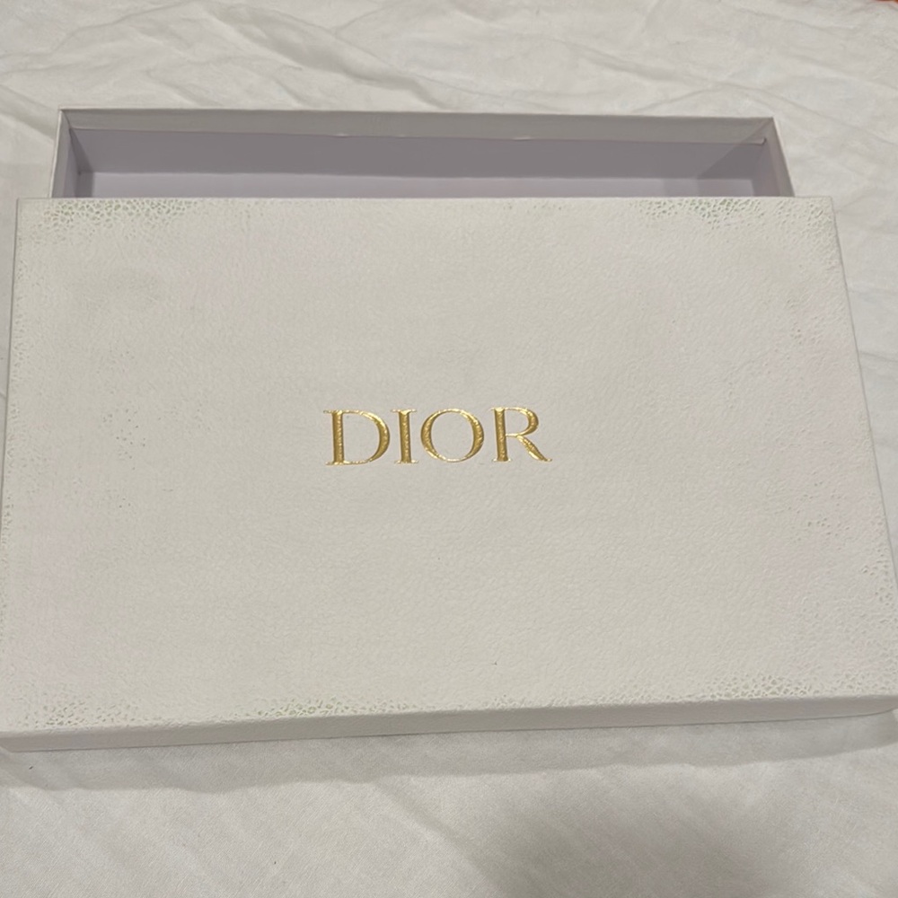 Dior White and Gold Box